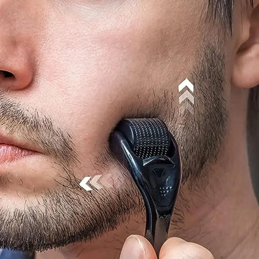 Micro Needling 540 Roller Derma Roller Dermaroller 0.2/0.25/0.3Mm Titanium Hair Regrowth Beard Growth Anti-Hair Loss Treatment