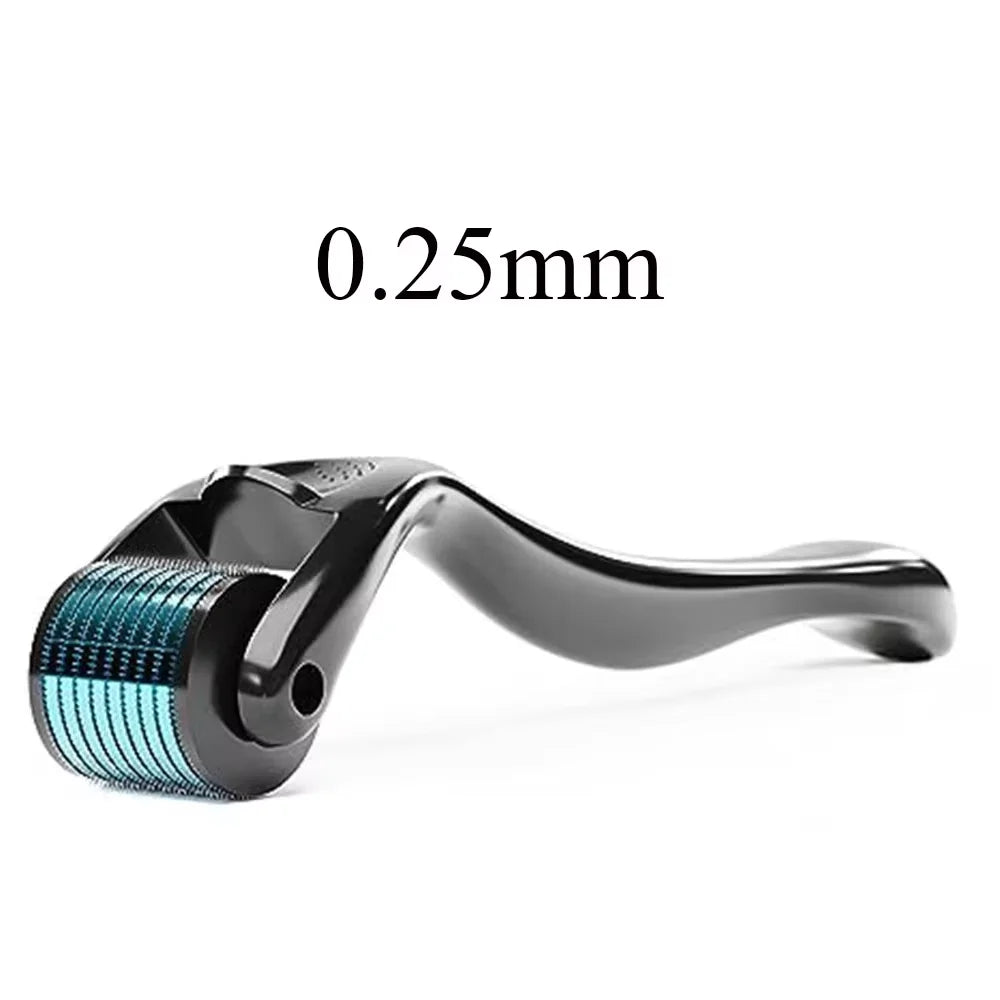Micro Needling 540 Roller Derma Roller Dermaroller 0.2/0.25/0.3Mm Titanium Hair Regrowth Beard Growth Anti-Hair Loss Treatment